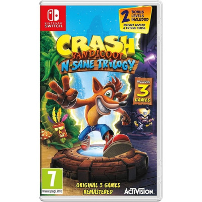 (USED) Crash Bandicoot N. Sane Trilogy (Nintendo Switch) (USED)